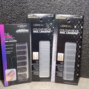 L'oreal colour riche nail lingerie, stickers